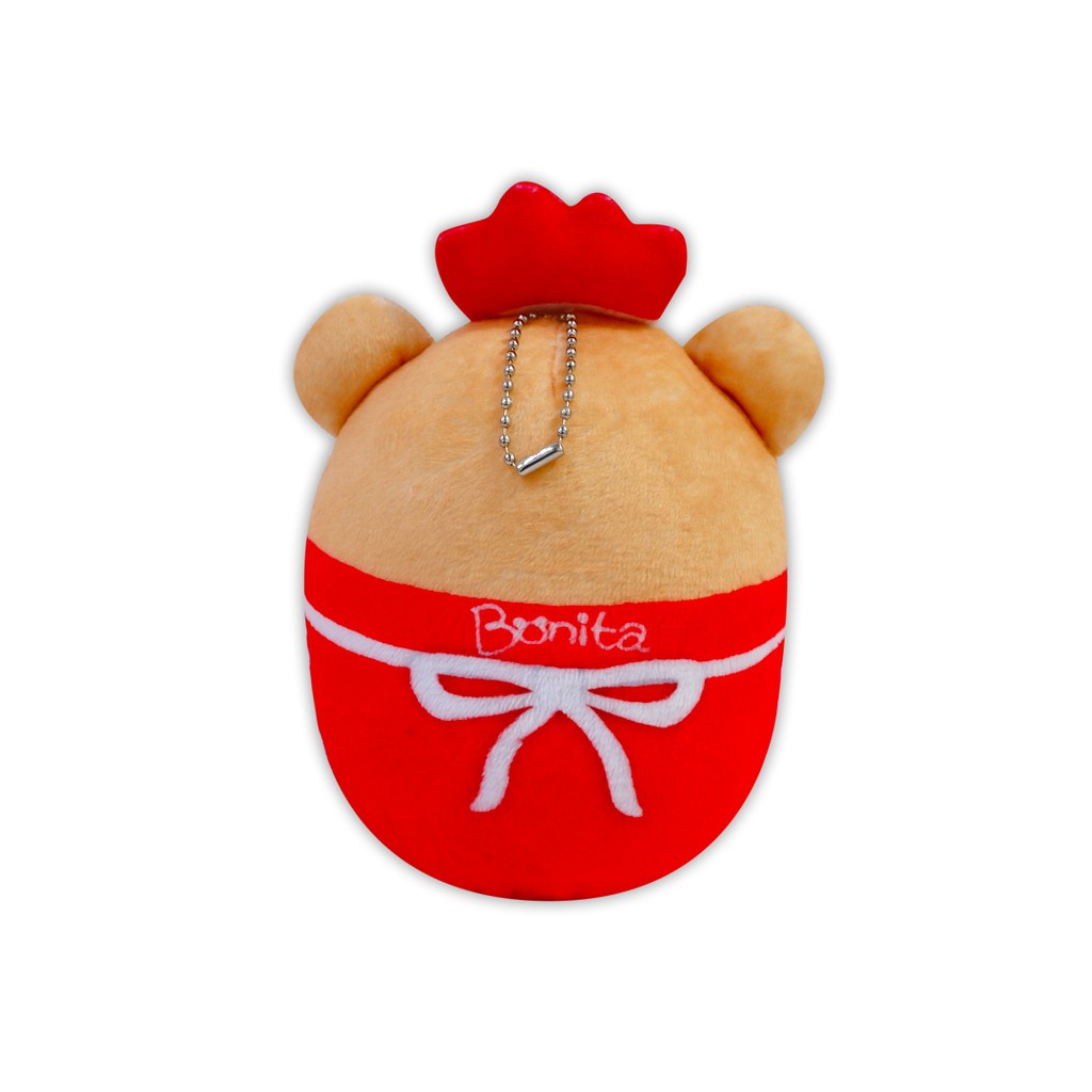 Gantungan Kunci ISTANA BONEKA Egg Boney Chef boneka mini hadiah bucket souvenir boneka plush telor gemas squisy