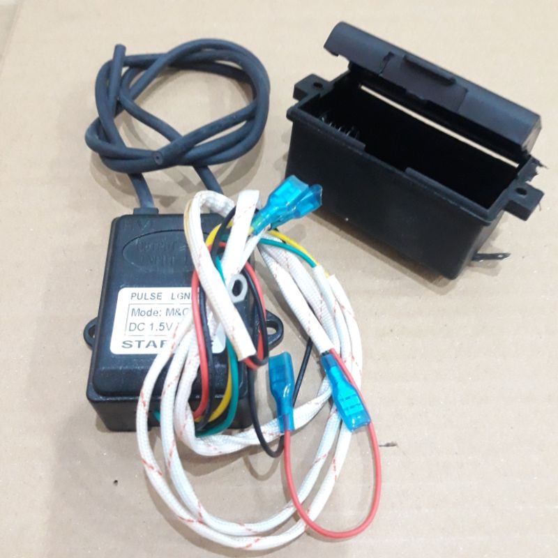 pematik electric kompor infrared blue gas 2 tungku 1,5 VDC