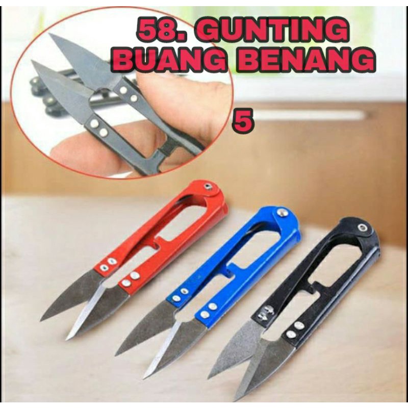 

Gunting Buang Benang Stainless - Gunting Bordir Garment - Gunting benang