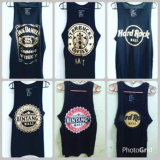 HARGA MURAH Singlet Pria bali Kaos Oblong khas Bali TERBARU