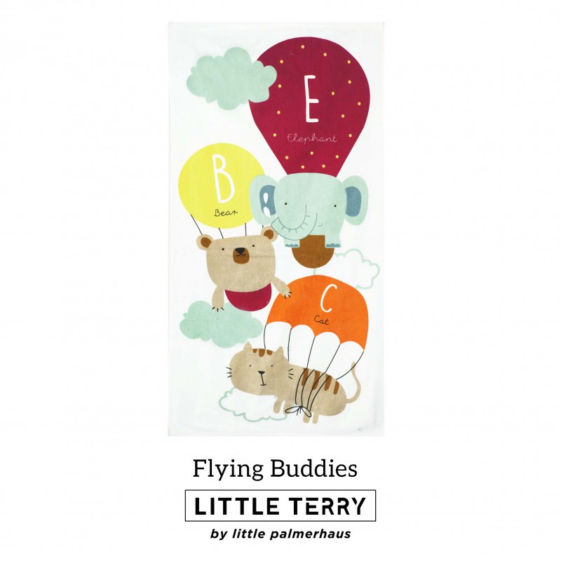LITTLE TERRY TOWEL - Handuk Bayi-Flying Buddies