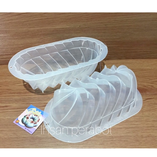 Cetakan Agar Ovale / Cetakan Puding / Jelly