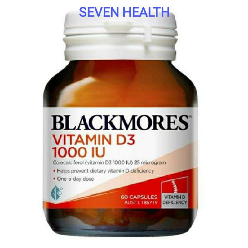 Blackmores Vitamin D3 1000 mg(60kapsul)