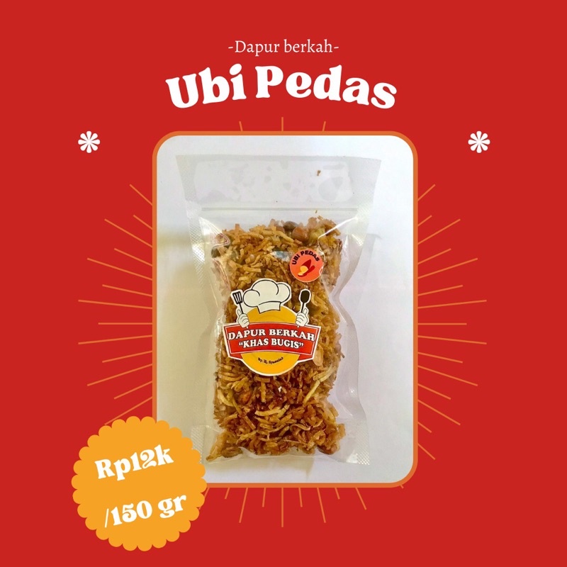 

ubi kriuk pedas manis varian ekstra pedas