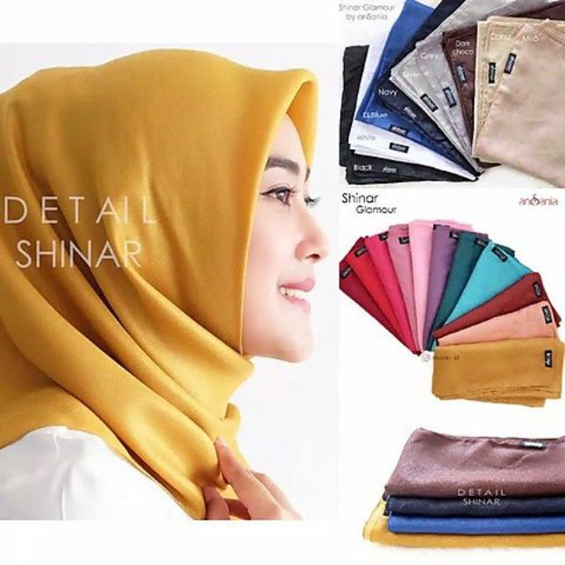 Hijab Segi Empat Shinar Glamour