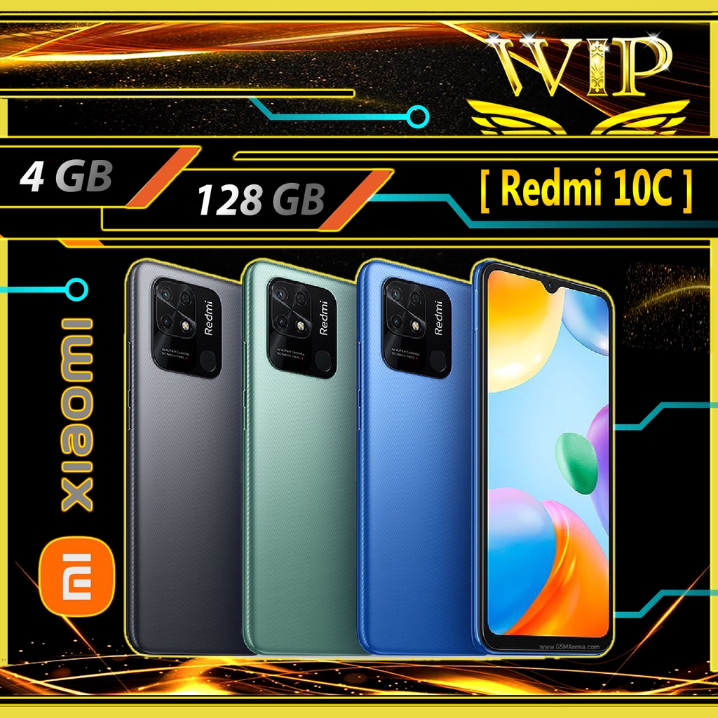 xiaomi redmi 10c 4 128 ram 4gb rom 128gb garansi resmi xiaomi