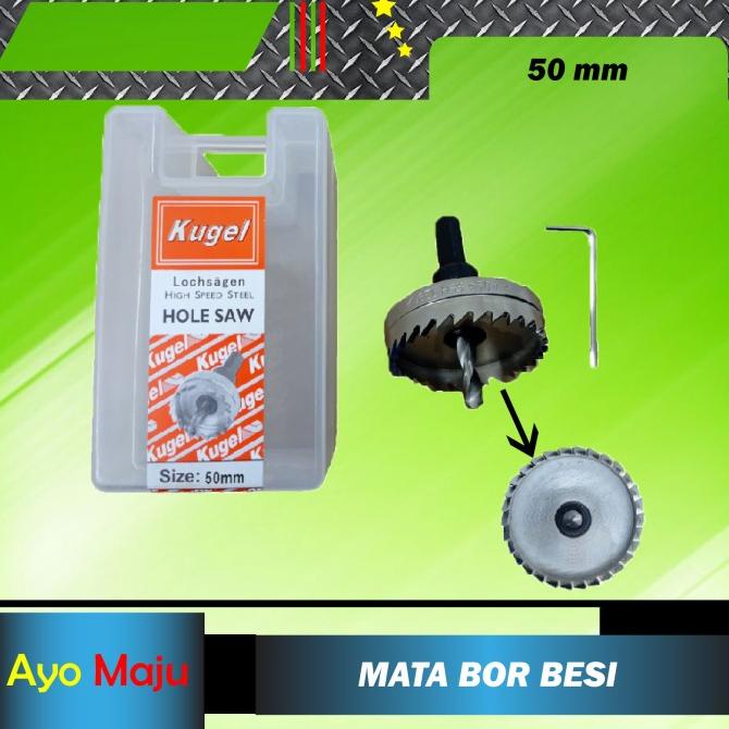 Hole Saw Besi 50Mm / Holesaw Besi 50Mm / Mata Bor Besi 50Mm Kugel