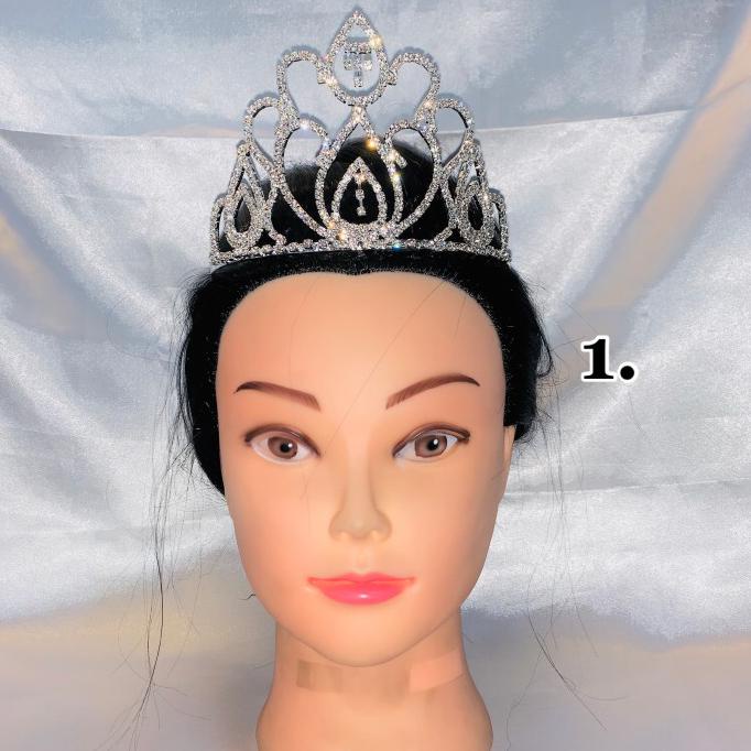 Jual Mahkota Pengantin Bridal / Mahkota Hijab / Mahkota Bando Tinggi