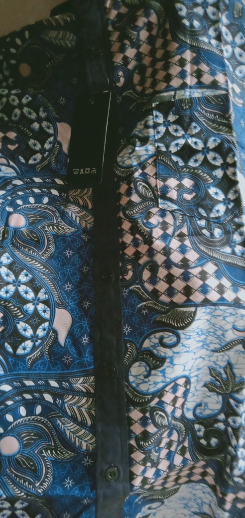 [gridline - Regular1] Kemeja Batik Pria Katun Lengan Pendek Regular R021 R022 R023 R024 R025 R026