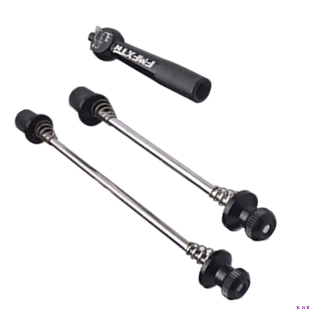 MTB Road Cycling Bike Quick Release Front Rear Wheel Hub Axle Axis Skewers Bicycle Accessories huiteni