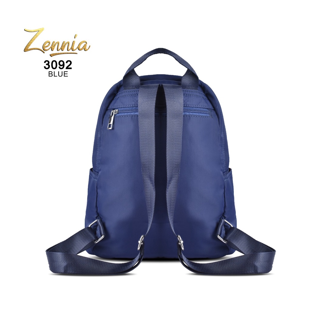 Tas Ransel Wanita Zennia 3092 Tas Perempuan Import Kantor Sekolah Kuliah Trendy Fashion Korea