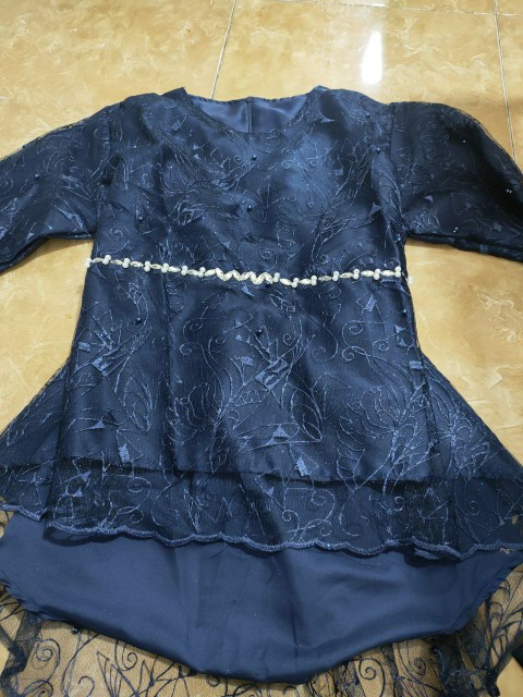 Batik Couple Kebaya Set Hanum Series Tunangan Lamaran Wisuda Kondangan Kekinian 2021