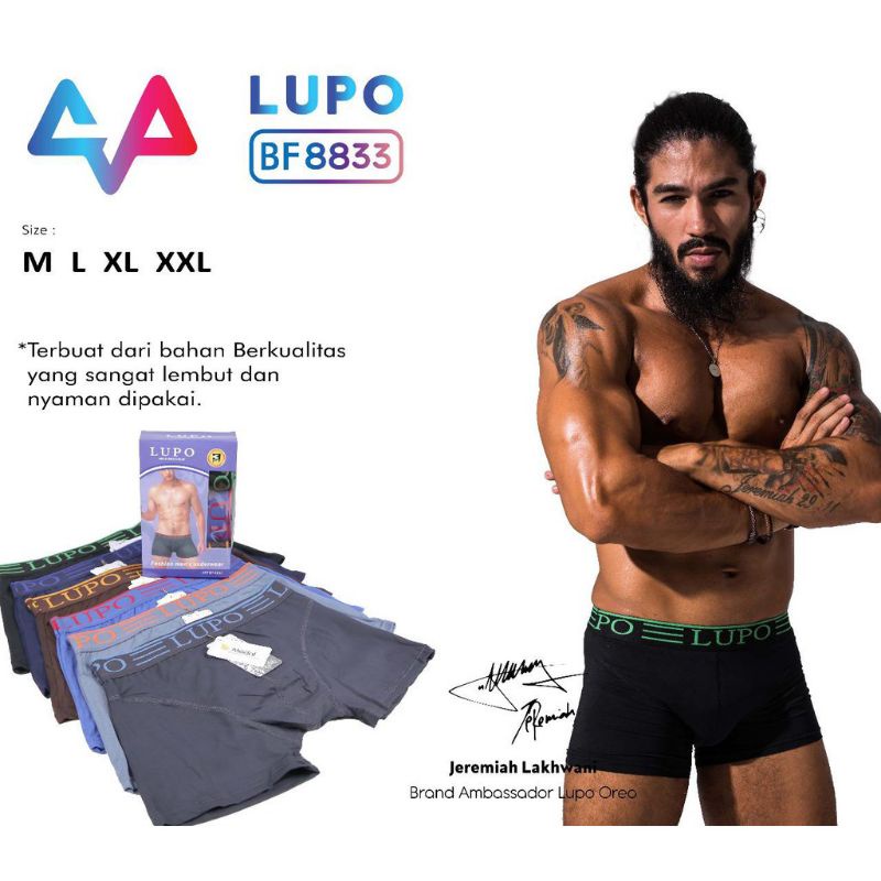 Celana Dalam Boxer Pria Lupo