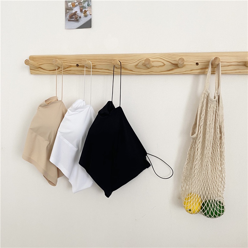 •OKEY BELI•BR502 Tanktop korea seamless spaghetti strap tank top dalaman wanita pakaian bralette bra bh COD-4