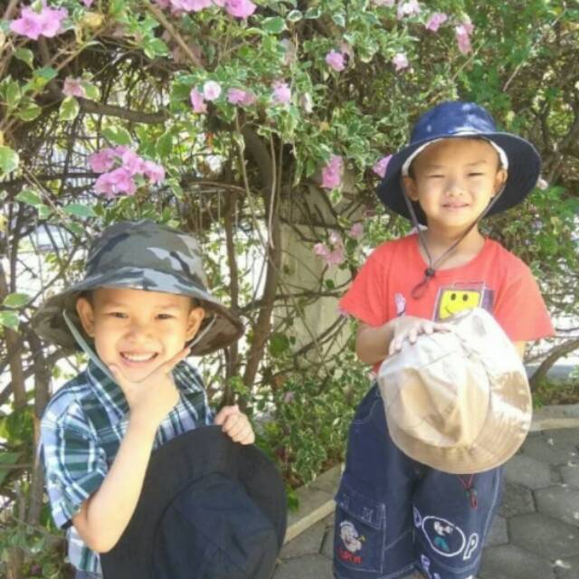 Topi Rimba petualang Indiana Jones Hat Fashion style kids anak jeans