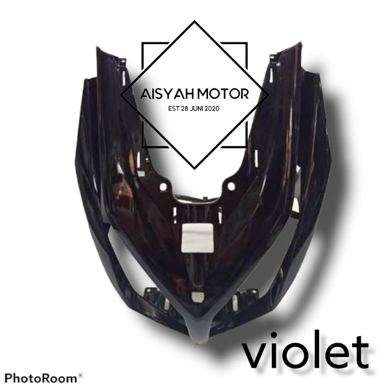 Bodi Halus Honda Vario CBS Techno Karbu Warna Hitam Violet