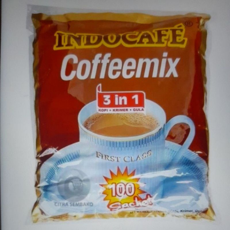 

INDOCAFFE coffemix 3in1 INDOCAFE 100 sachet