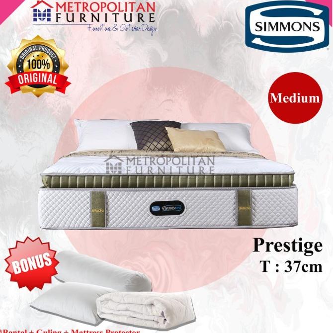 KASUR SIMMONS SPRINGBED PRESTIGE / KASUR SPRING BED SIMMONS MATRAS DG61464EZ
