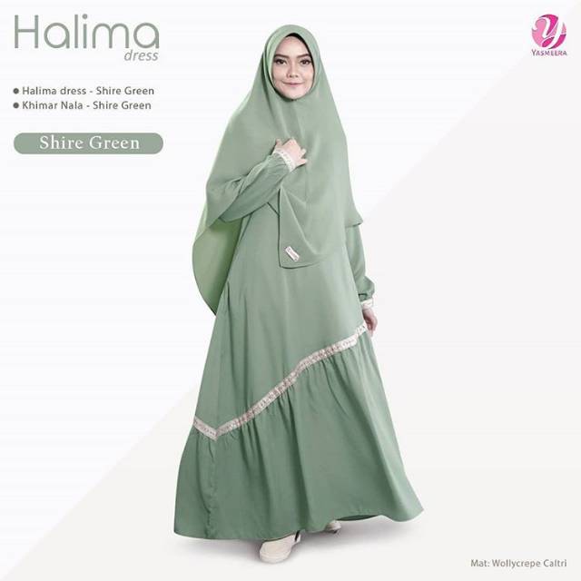 Gamis Set Busui Halima Dress by Yasmeera