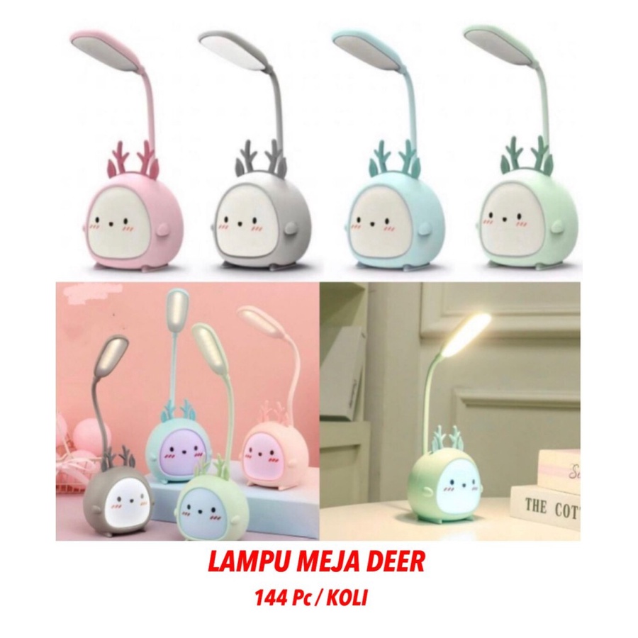 LAMPU BELAJAR DEER/LAMPU BELAJAR ANAK-ANAK DEER