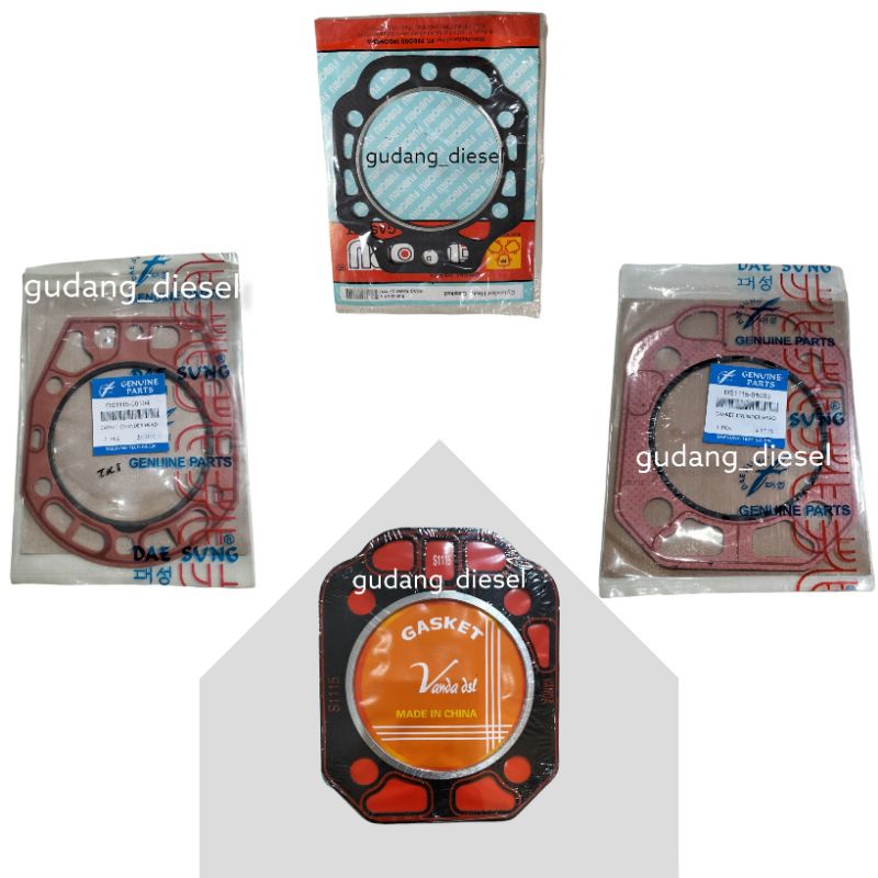 Gasket Head/Perpak Deksel S1115/ZH1115
