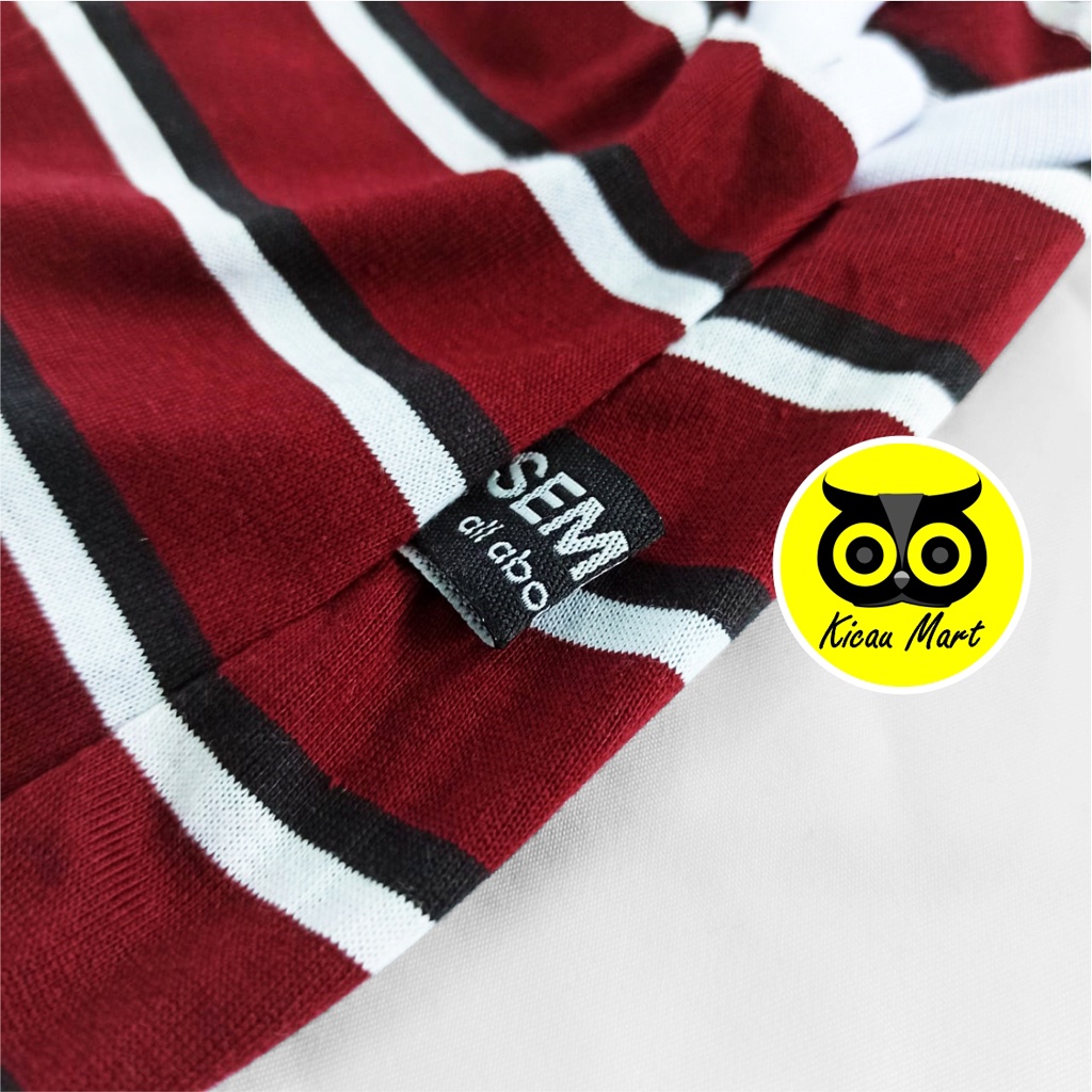 Baju Kaos Kucing Anjing Sempati Motif Garis Ukuran L Large Kaos Singlet Kitten Anabul Puppy Tank Stripe Pet Shirt Pakaian Musim Panas Anjing Kelinci Monyet Lucu Murah