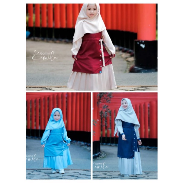 gamis anak nubintang|gamis anak kamila nubi|gamis nubi|gamis anak syari|gamis anak |set gamis anak