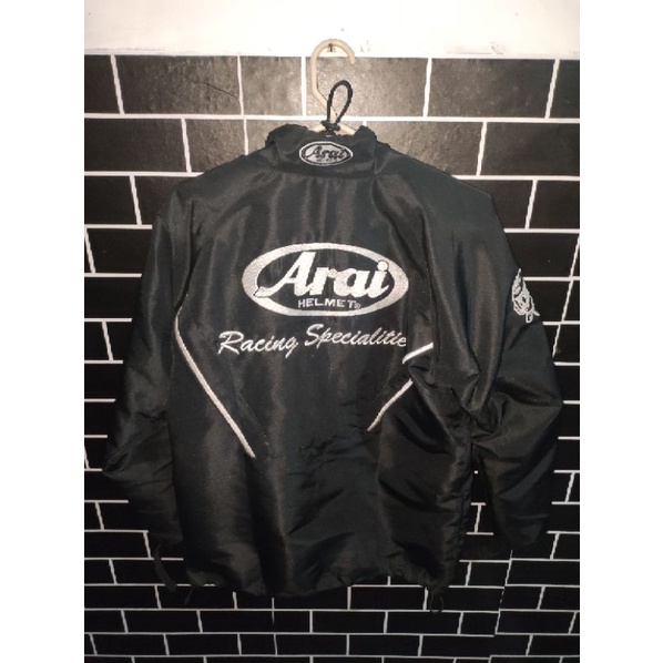 jaket arai helmet racing specialitis