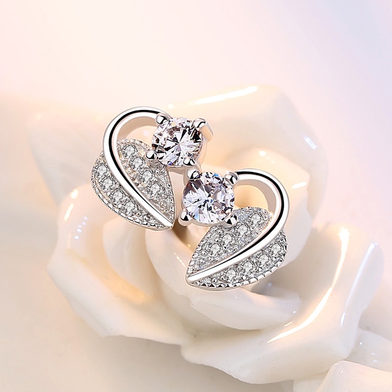 925 Perak Anting Wanita Anting Manis Kecambah Fashion Perhiasan/Subang Telinga anting perempuan