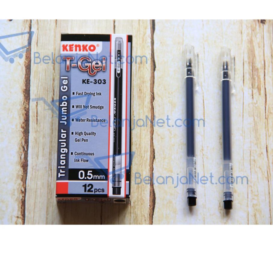 

Hot - Pen Gel Kenko T-Gel 0.5 mm KE-303 1 LUSIN ,,