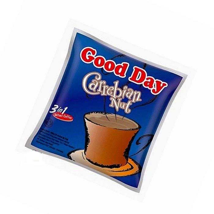 

[ 1 Renceng ] GOOD DAY KOPI INSTANT 3 IN 1 CARREBIAN NUT 20g