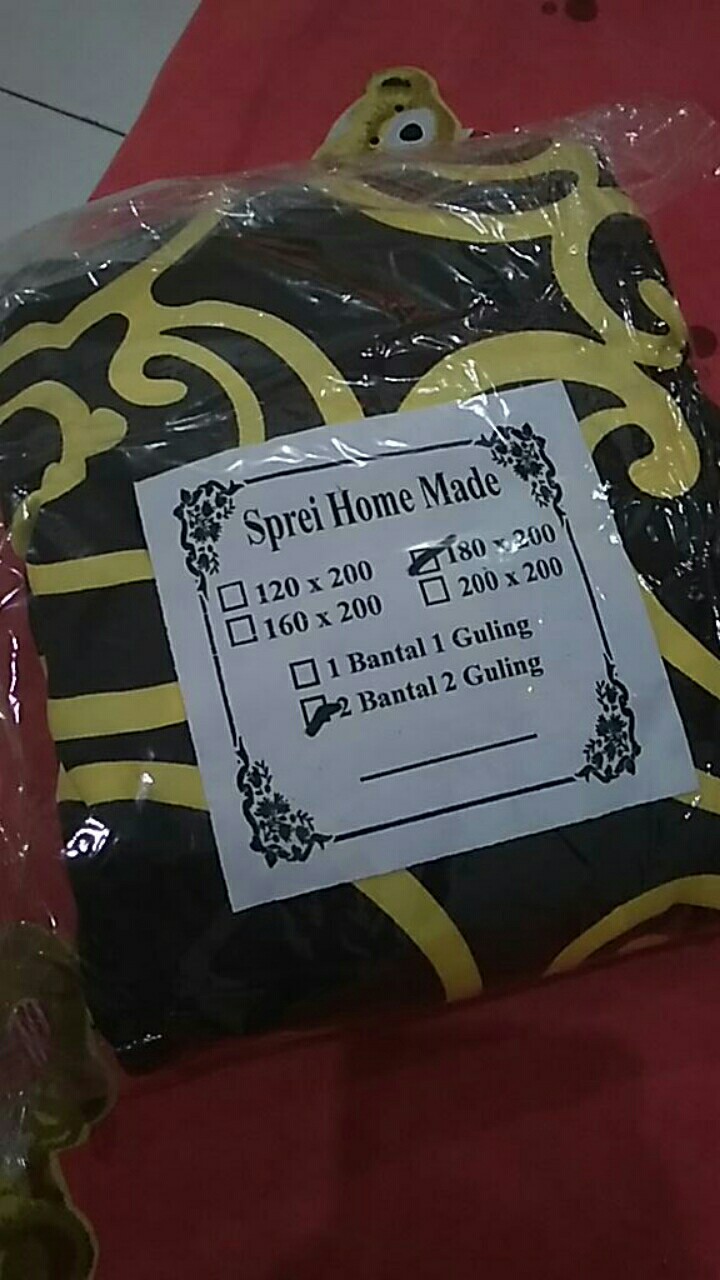 Grosir Seprei Homemade Motif Tralis Murah Berkualitas