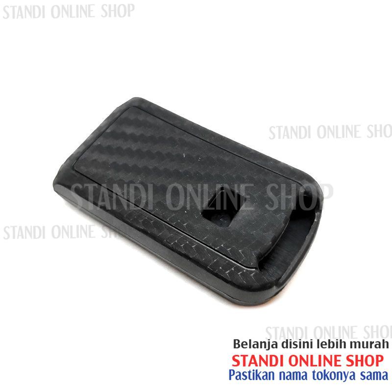 Kondom Kunci Silikon Carbon Remote Mitsubishi Xpander Pajero Sport