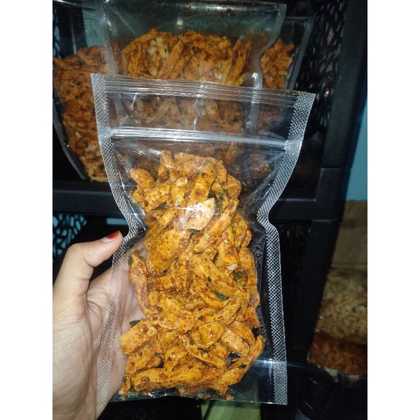 

basreng super pedas daun jeruk