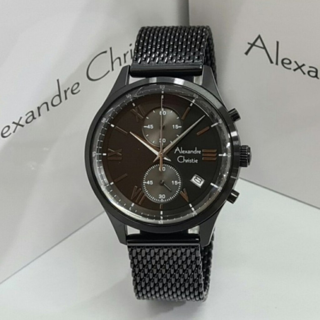 ORIGINAL Jam Tangan Pria Alexandre Christie AC 6567 / AC6567 / 6567 Garansi Resmi 1 Tahun.