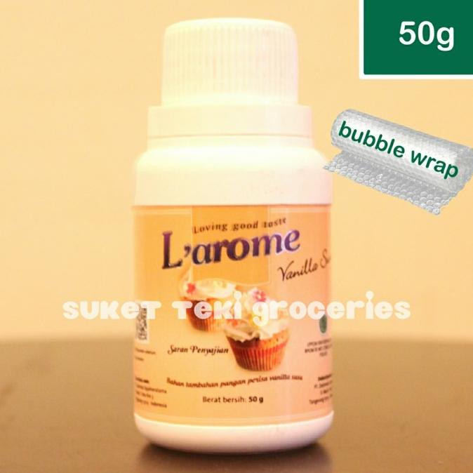 

Larome Vanilla Susu / L'arome Milk Powder Vanila Botol 50gram READY PROMO SPECIAL Kode 664