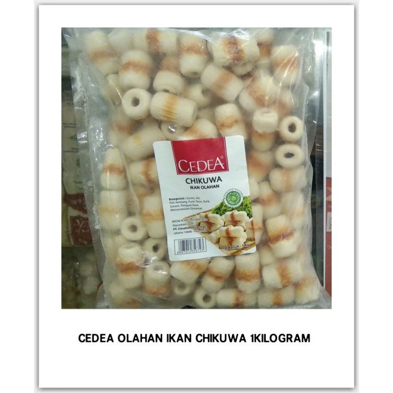 

Cedea Olahan Ikan Chikuwa 1Kilogram Isi 86Pcs Free Styrofoam Packaging