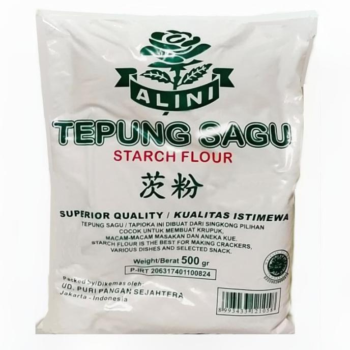 

TERMURAH TEPUNG SAGU ALINI 500 gr / GLUTEN FREE / EXPORT QUALITY Kode 915