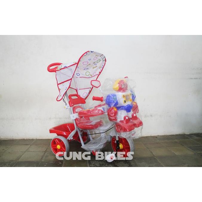 Hot Promo Murah Sepeda Roda Tiga Family Double Music Model F-823 Ft Untuk Anak - 3Q8T61