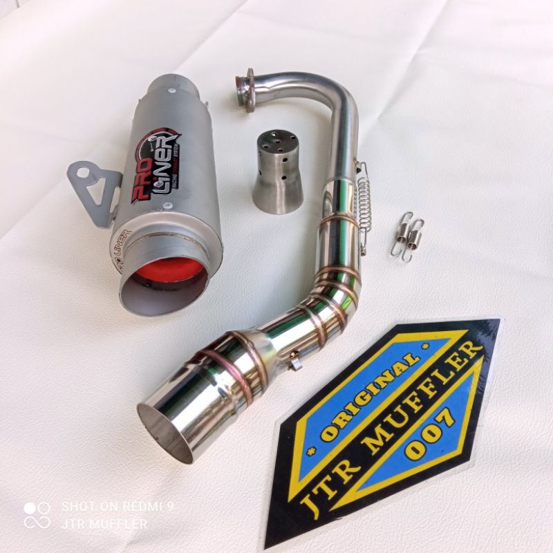 knalpot Proliner tr1 short mio sporty smile mio j m3 soul gt 125 Fino 125 X ride xeon karbu xeon rc 