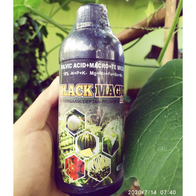 TERLARIS PUPUK BLACK MAGIC LQ 500ml ( Fulvic Acid + Macro + TE Micro )