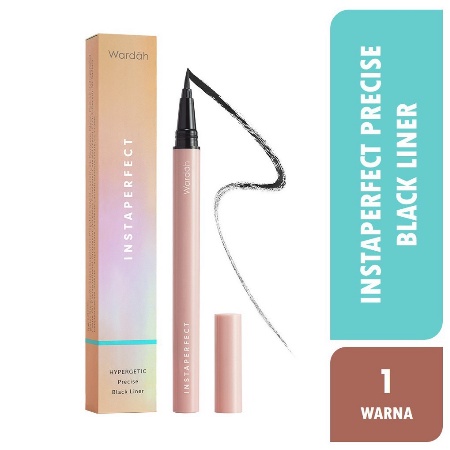⭐ BAGUS ⭐ WARDAH INSTAPERFECT HYPERGETIC PRECISE BLACK LINER 1gr | Eyeliner Celak Mata