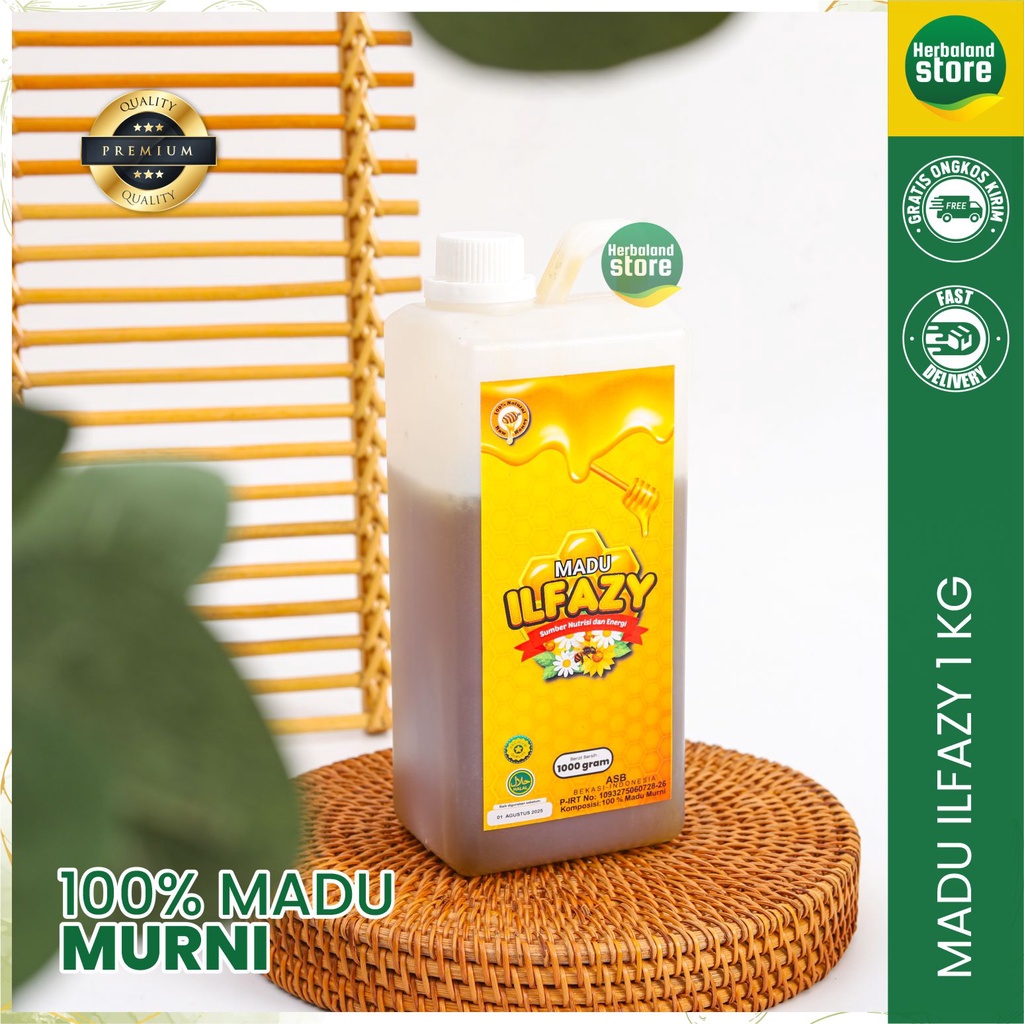 

Madu Hutan Ilfazy 1 kg Natural Raw Honey
