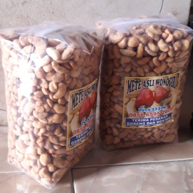 

Kacang telur mete 1000gr