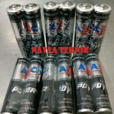 BATERAI ABC SUPER POWER AAA sepasang (2pcs)