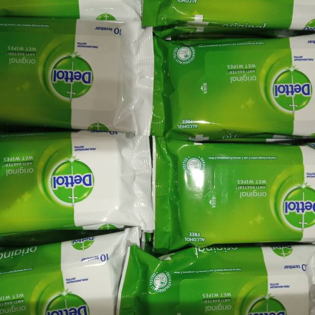 tisu basah dettol