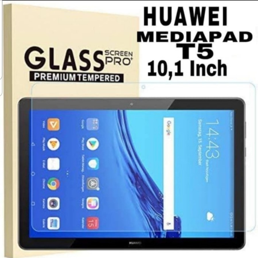 Huawei Mediapad T5 10.1 2019 Tempered Glass Clear Anti Gores Kaca