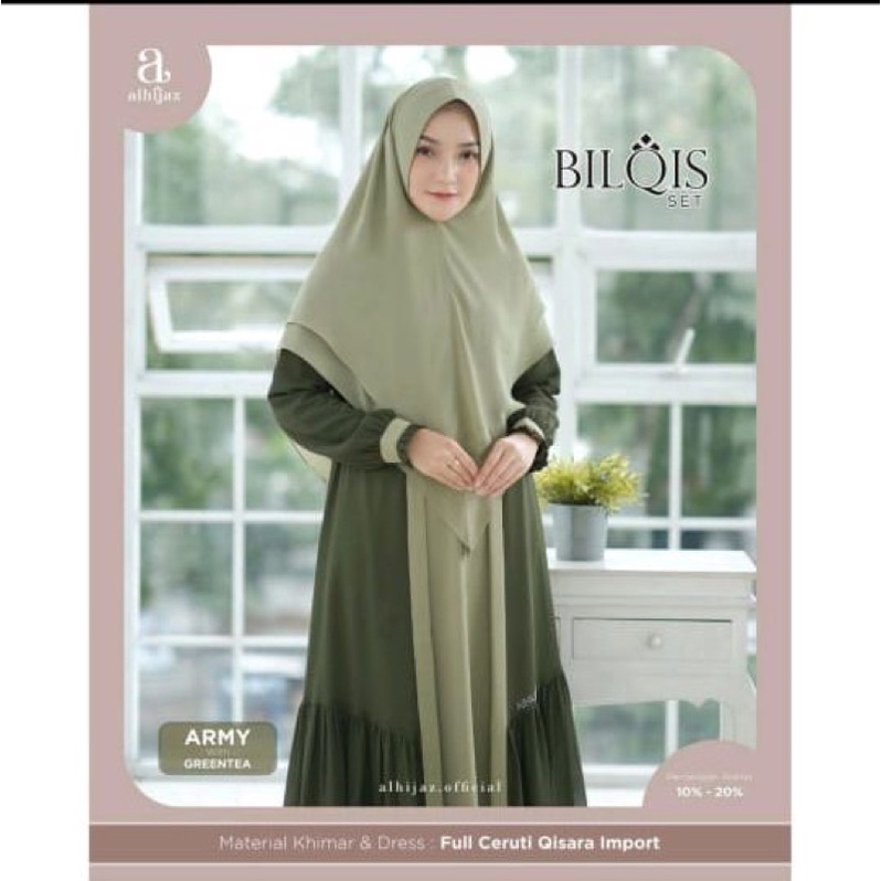 GAMIS BILQIS SET BY AL HIJAZ