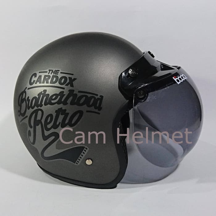 Helm Bogo Brotherhood Abu Doff + Kaca Bogo original