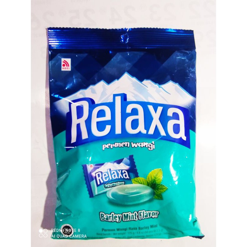 

1 pak permen relaxa barley mint